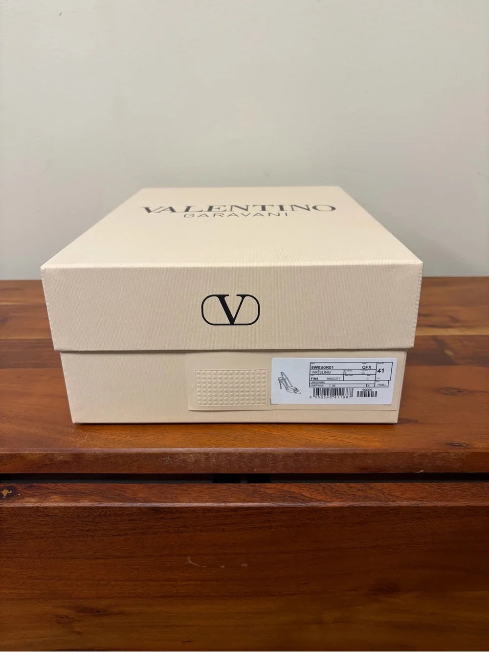 Empty Valentino Garavani Shoe Box Only - Size 41